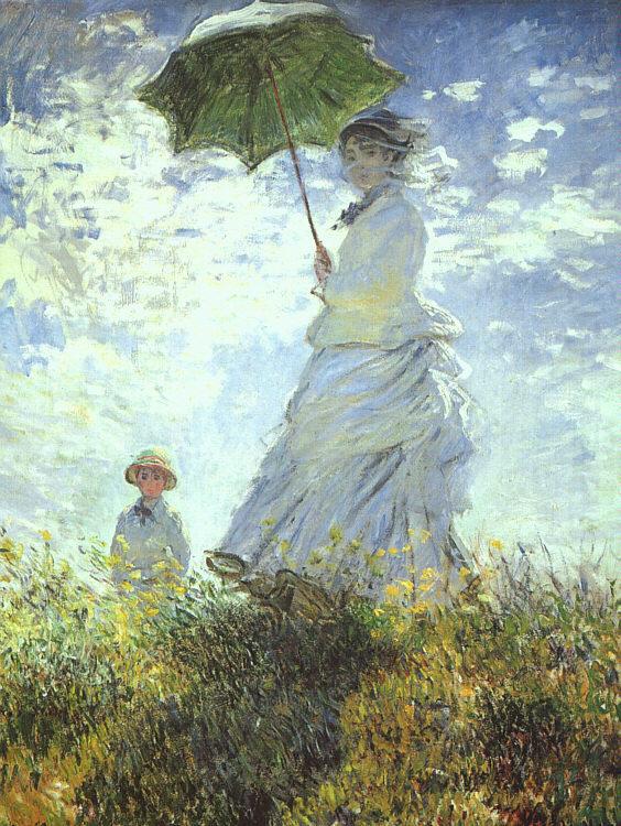 Claude Monet Woman with a Parasol china oil painting image